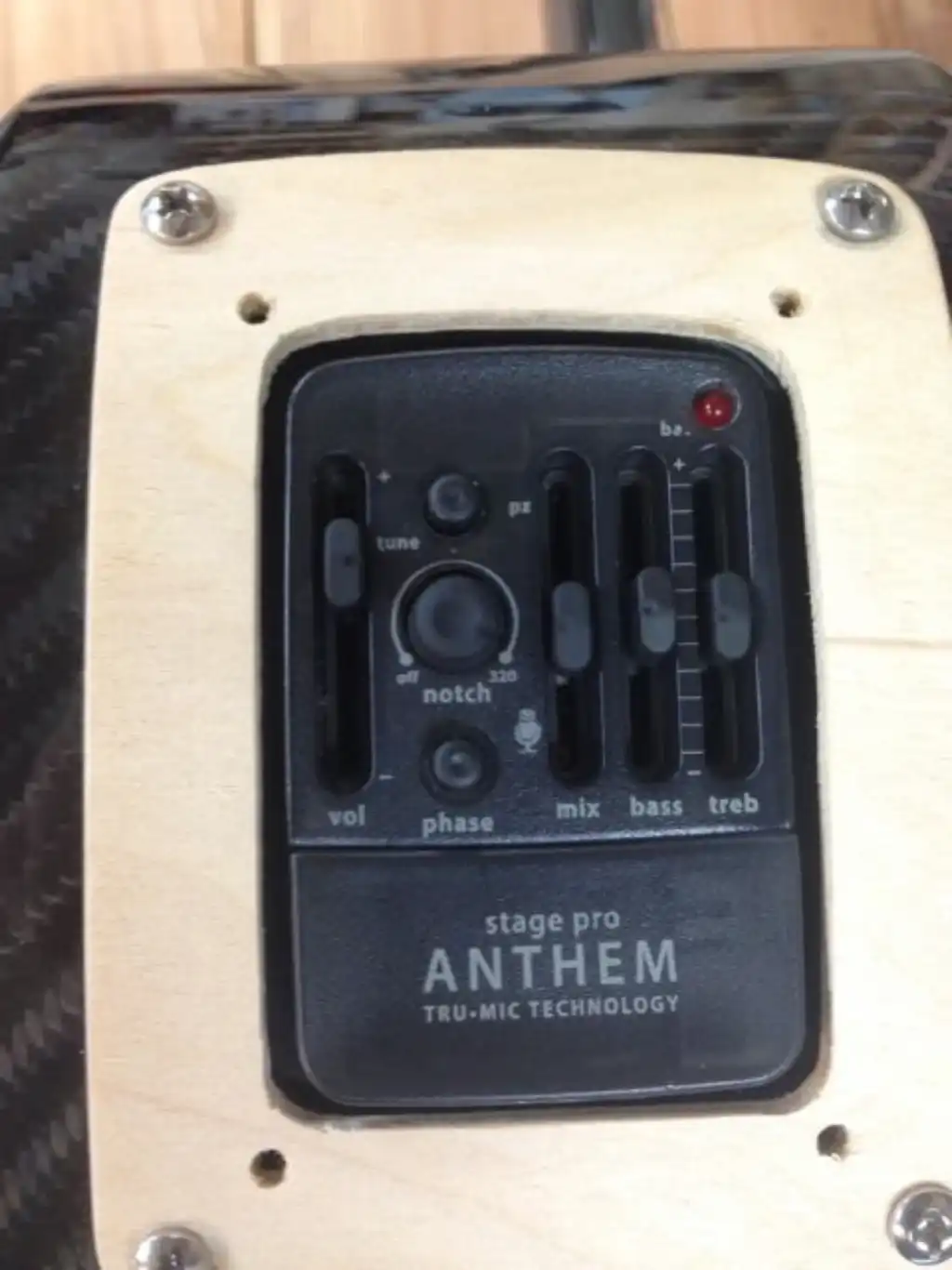 Anthem pressed against the reducer