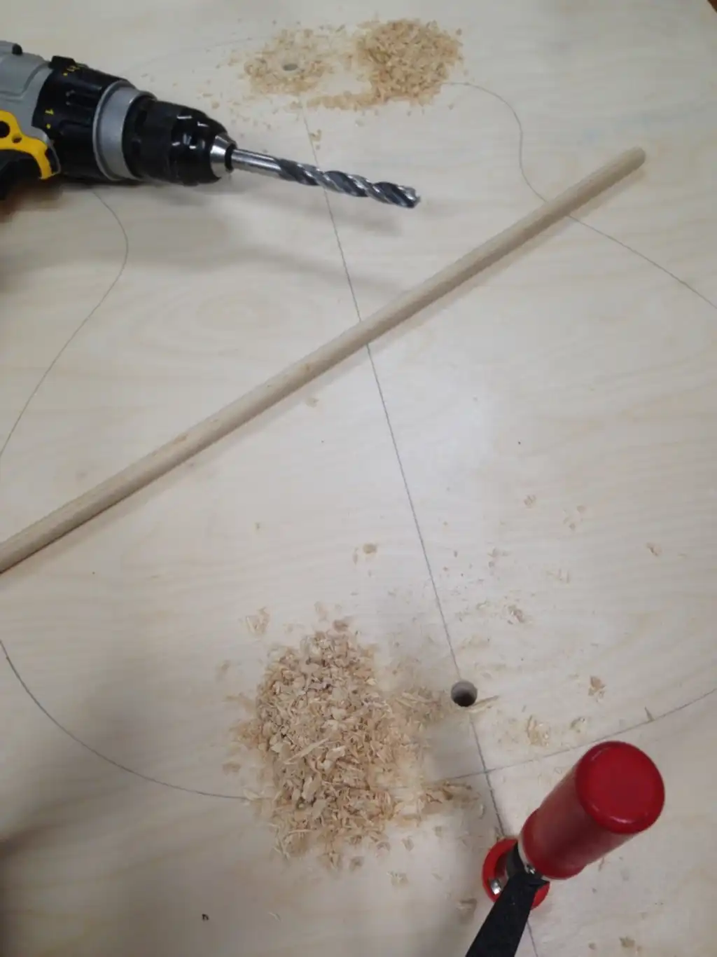 Alignment holes
