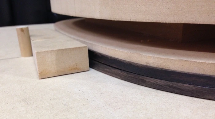 Cozad Guitars - Binding Form Close-up