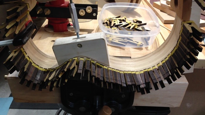 Cozad Guitars - Clamping Kerfing