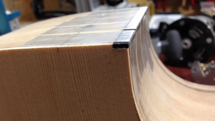 Cozad Guitars - Cutaway Binding