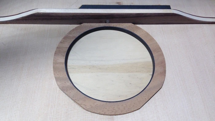Cozad Guitars - Reinforced and Bound Soundhole