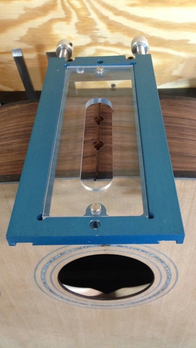 Cozad Guitars - Cutting the Mortise