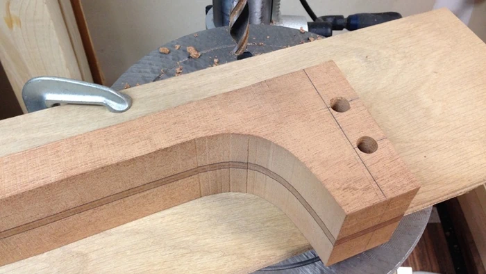 Cozad Guitars - Neck Tenon Holes