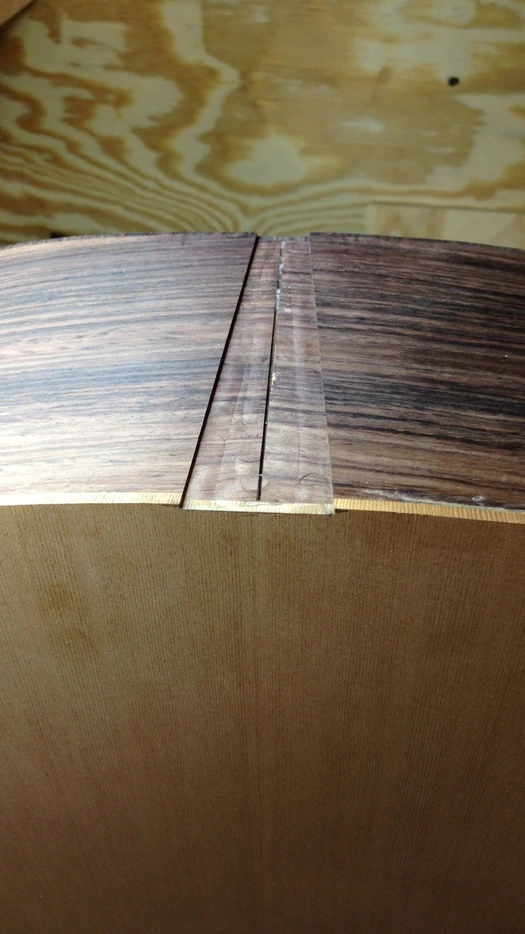 Cozad Guitars - Routing for End Graft