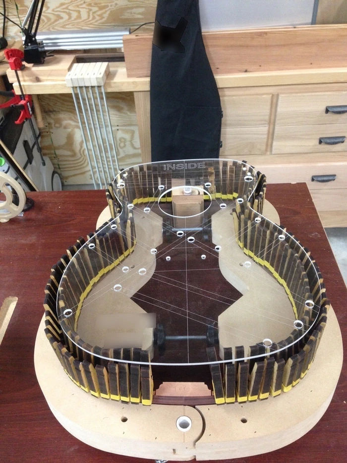 Cozad Guitars - Sides in Form