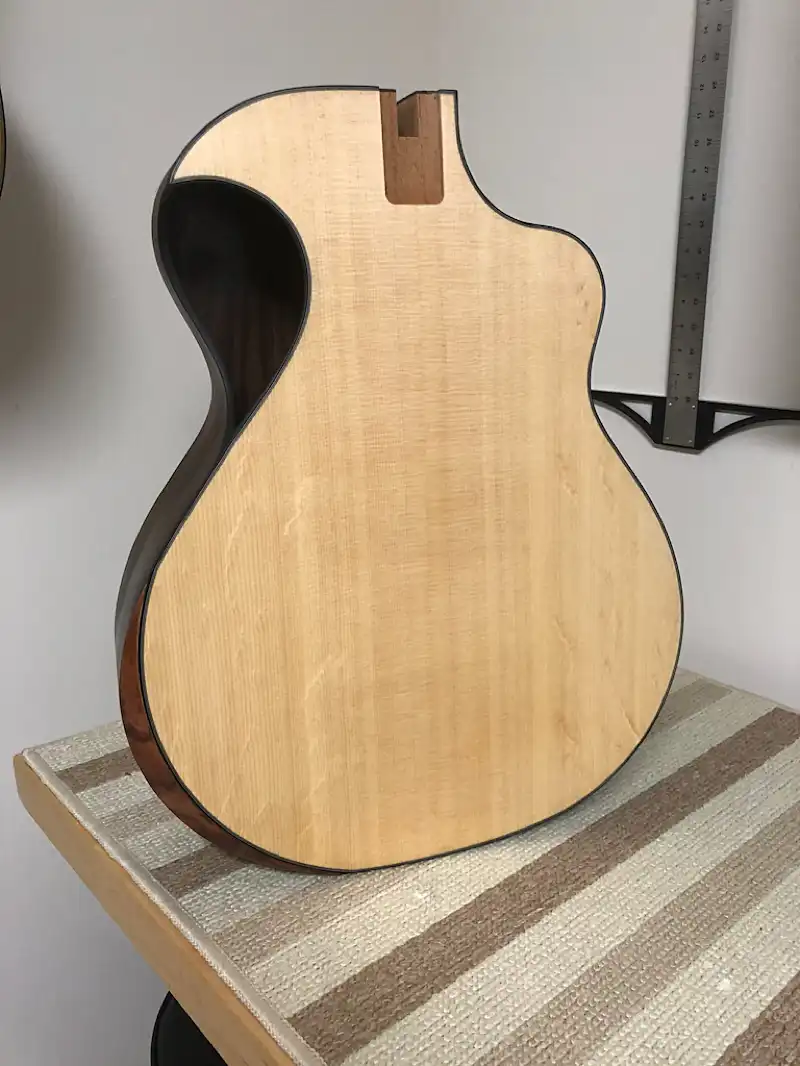 Cozad Guitars - Dauphin Body with Shoulder Port and Arm Bevel