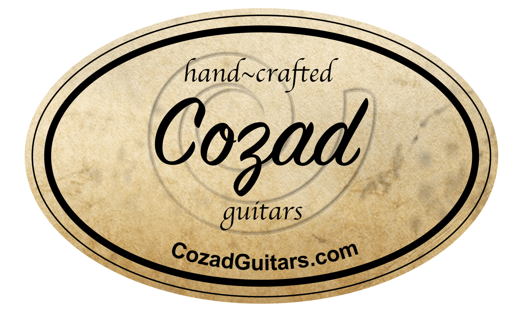Cozad Guitars Label