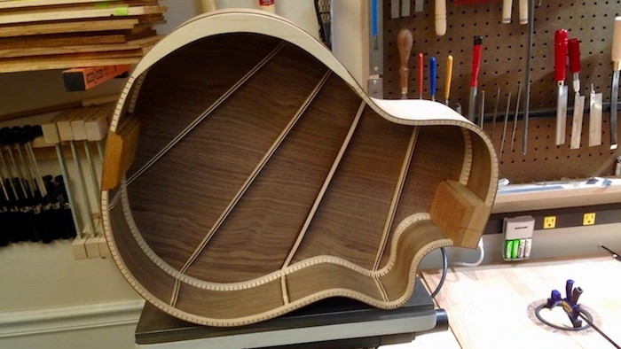 Cozad Guitars - Body Without Soundboard