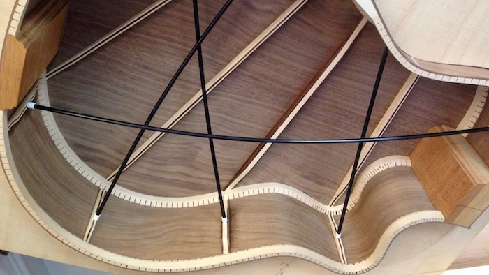 Cozad Guitars - Side Bracing