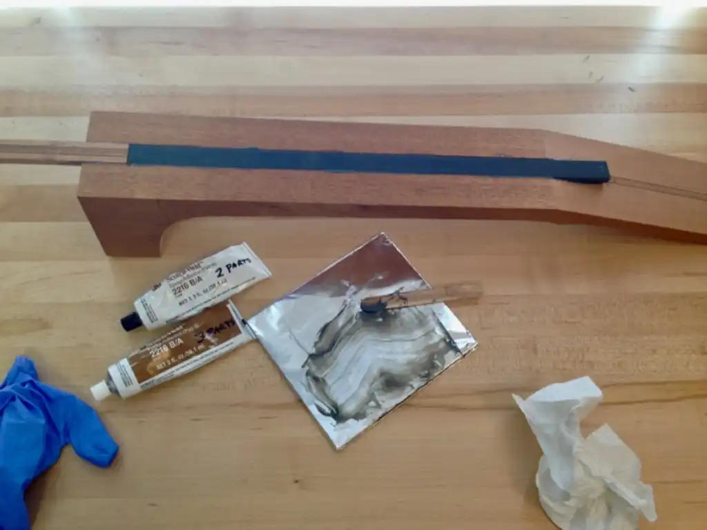 D-Tube Glue Up