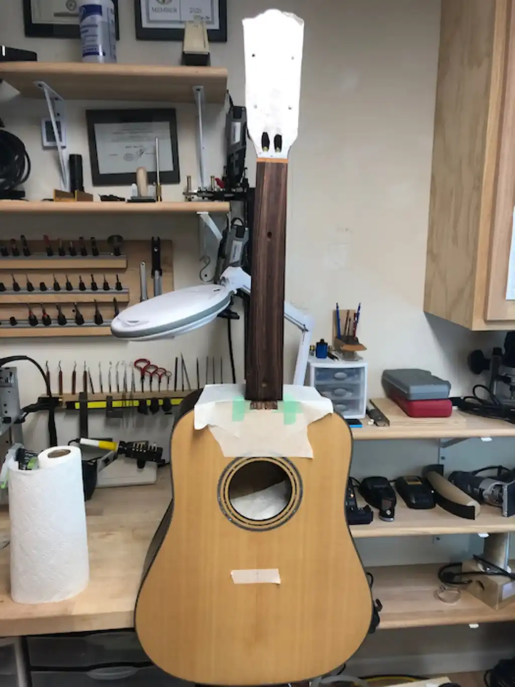 Attaching the Neck