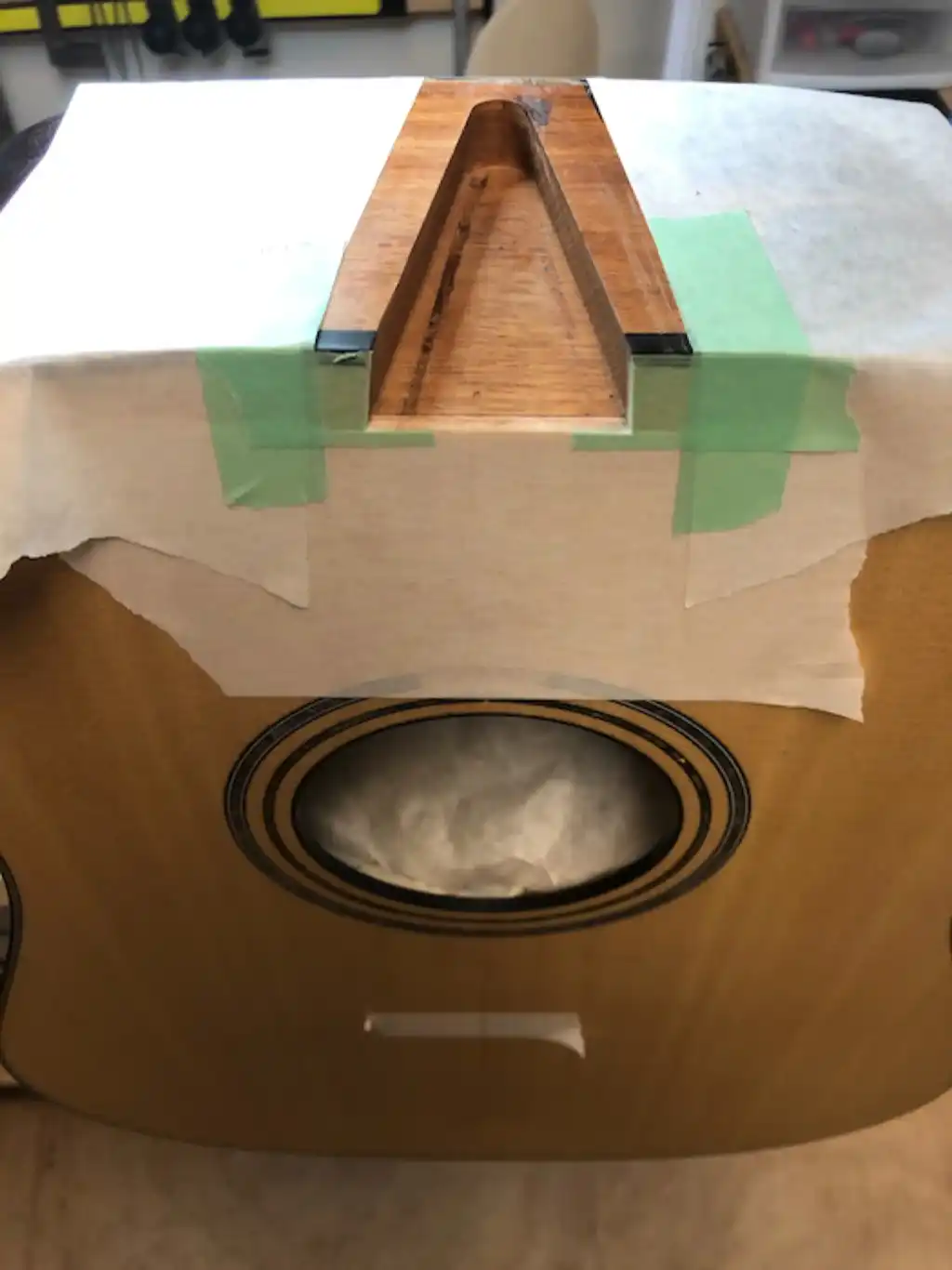 Dovetail Mortise - Ready for Neck