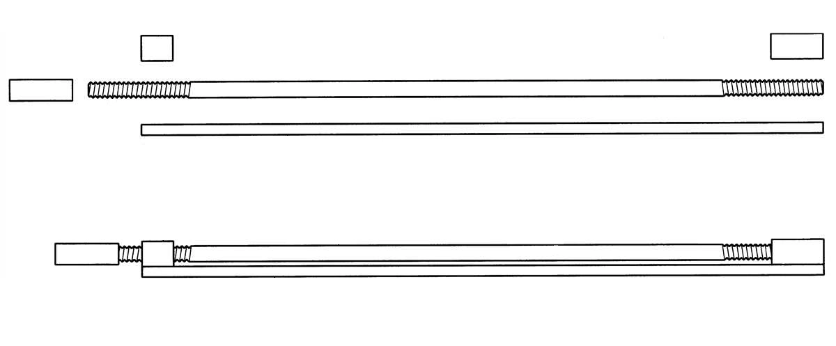 Dual-Action Truss Rod Diagram