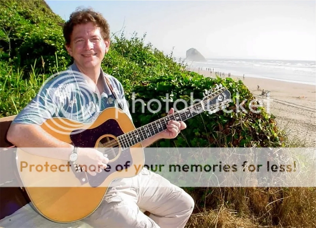 Duffy Calloway and his 1969 Guild F-512