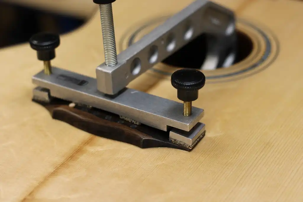 Bridge Glued and Clamped