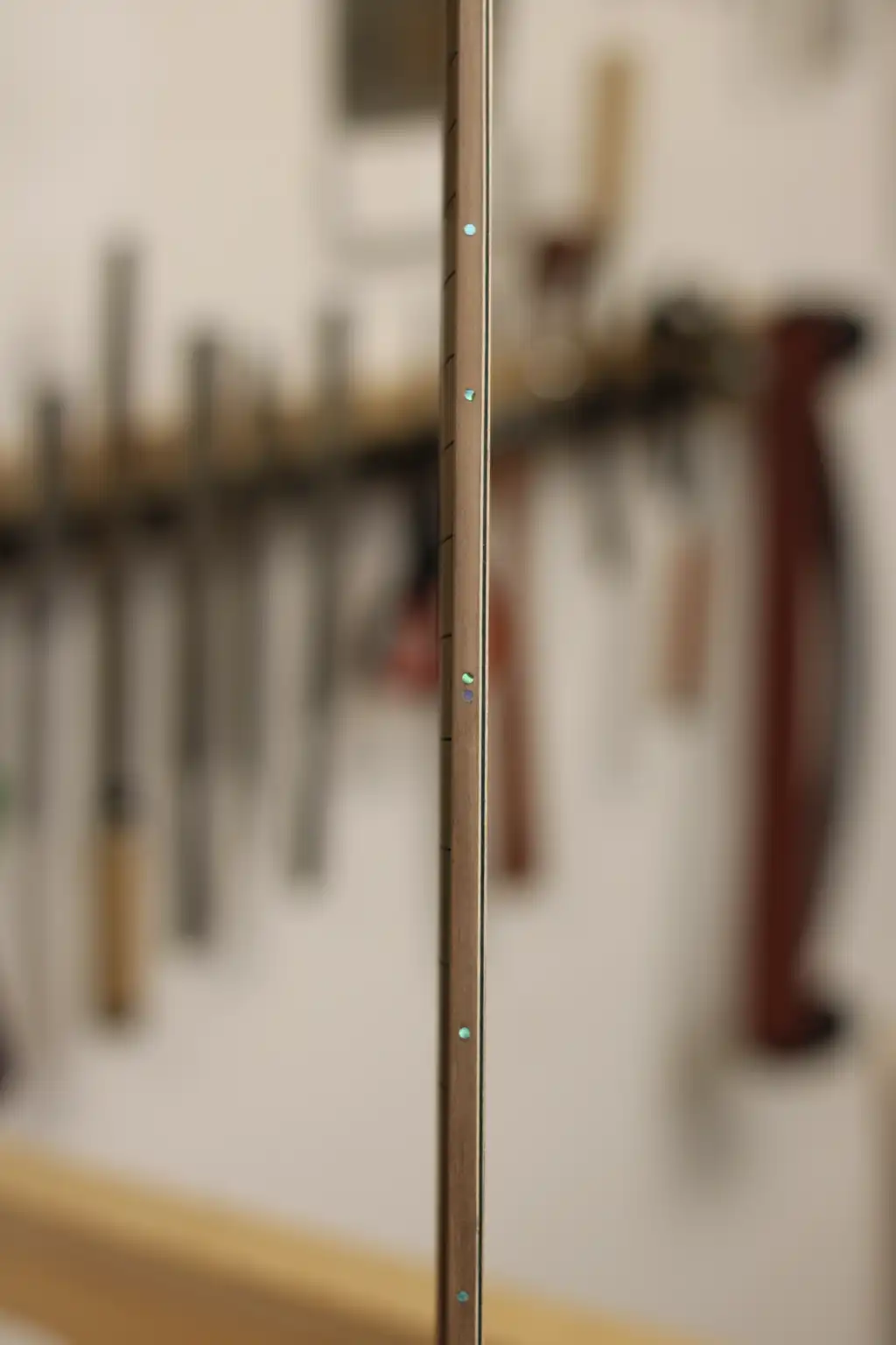 New Bound Fretboard with Paua Side-Dots