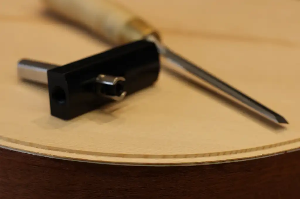 Hand-cut Purfling Channels