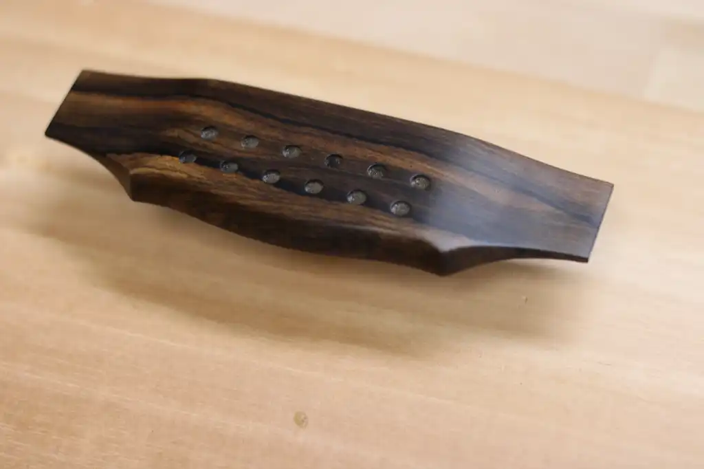 New Ziricote 12 String Bridge
