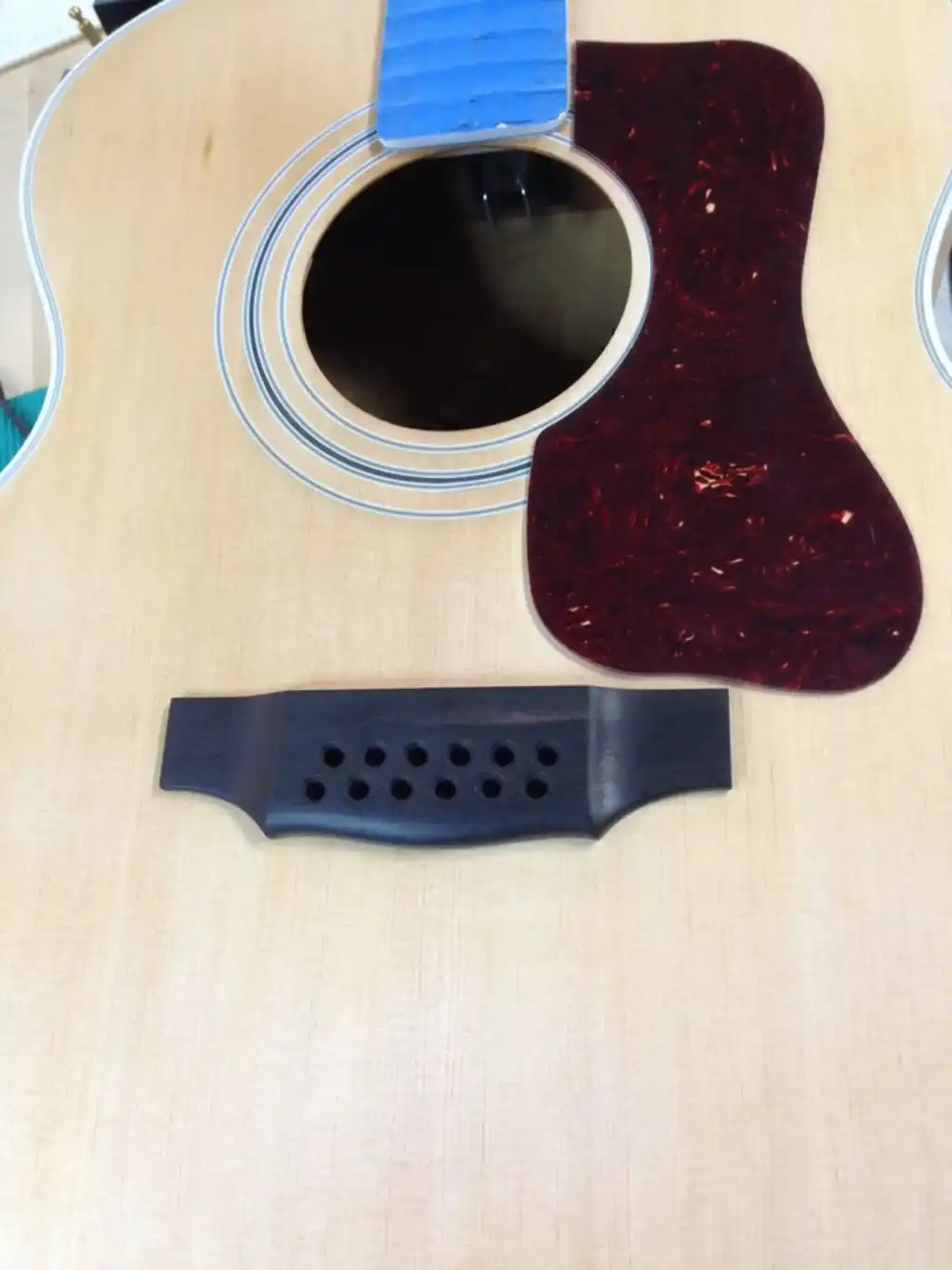 F-412 New Bridge and Pickguard