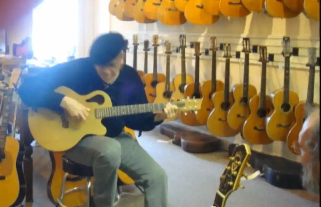 Playing George's Tacoma