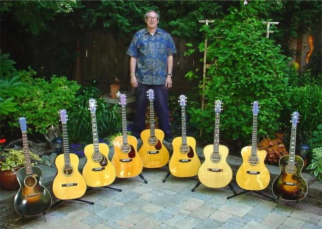 John Greven and his Guitars