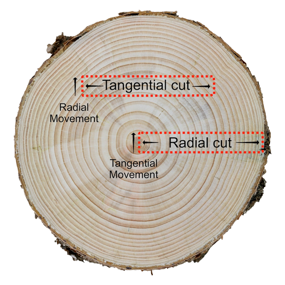 Board Cuts and Wood Movement