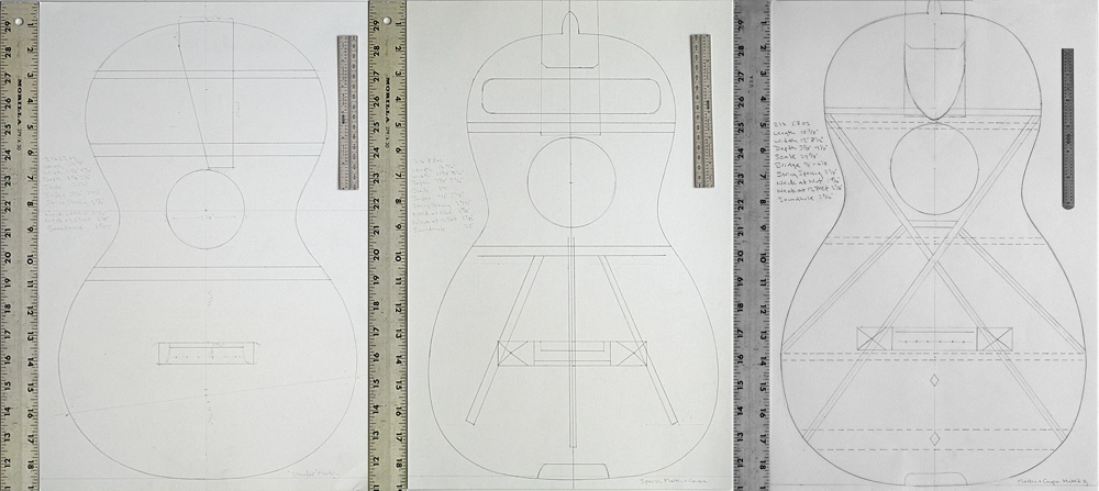 Martin Bracing Progression 1833 to 1845