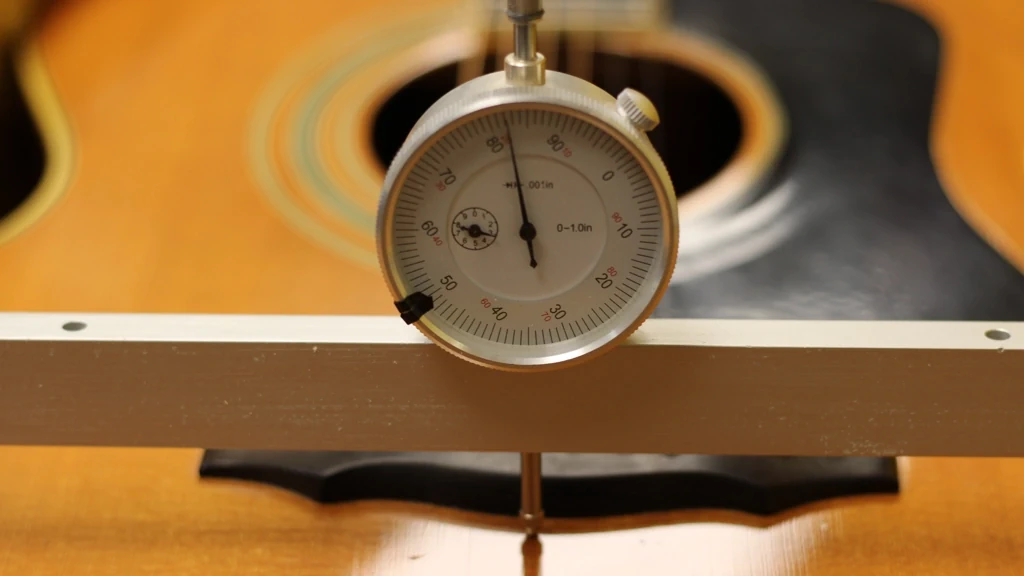 Cozad Guitars - Top Deflection Measurement