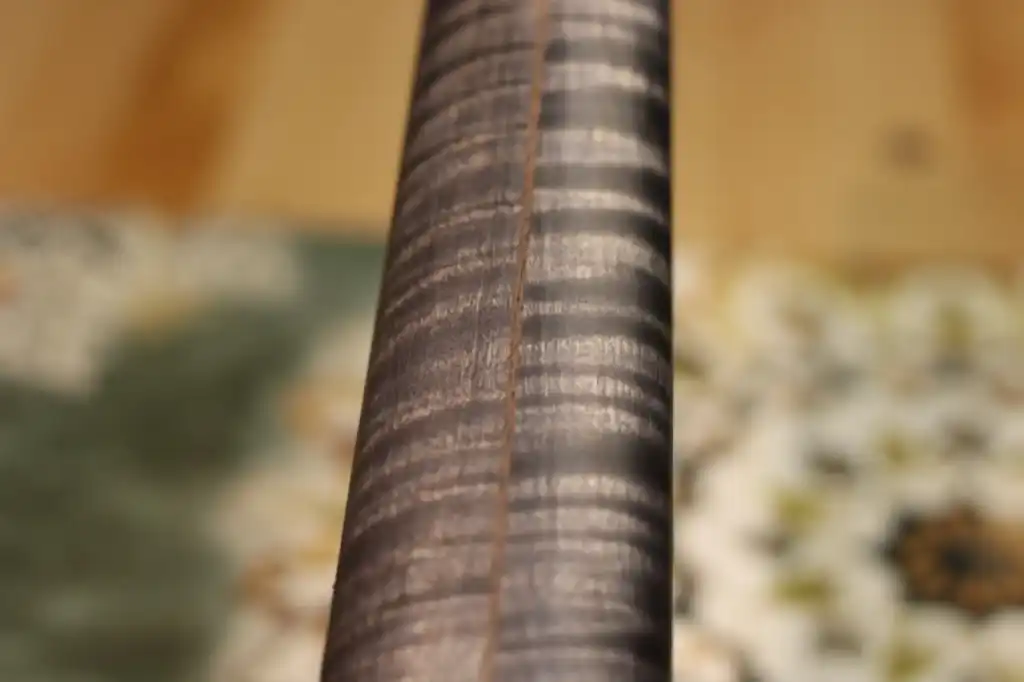 Neck Stained and Sanded