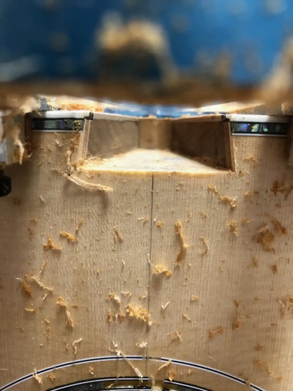 Dovetail Mortise - Front View