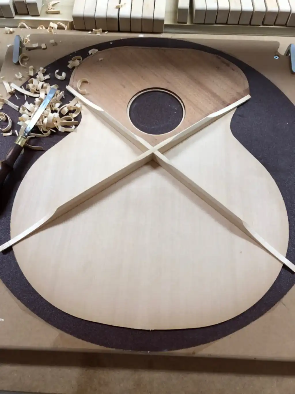Shaping the X Brace