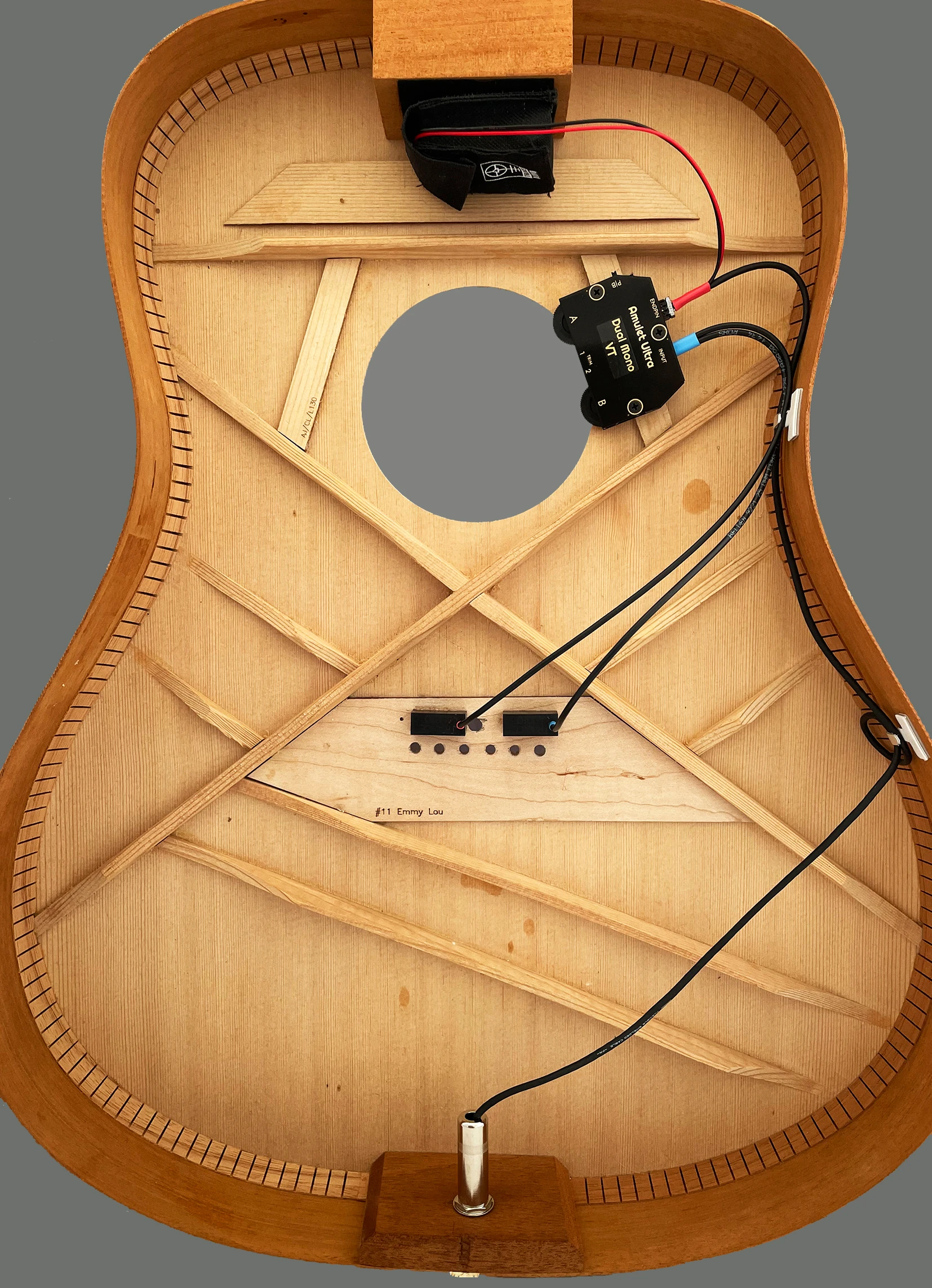 Cozad Guitars - Trance Amulet Ultra Installed