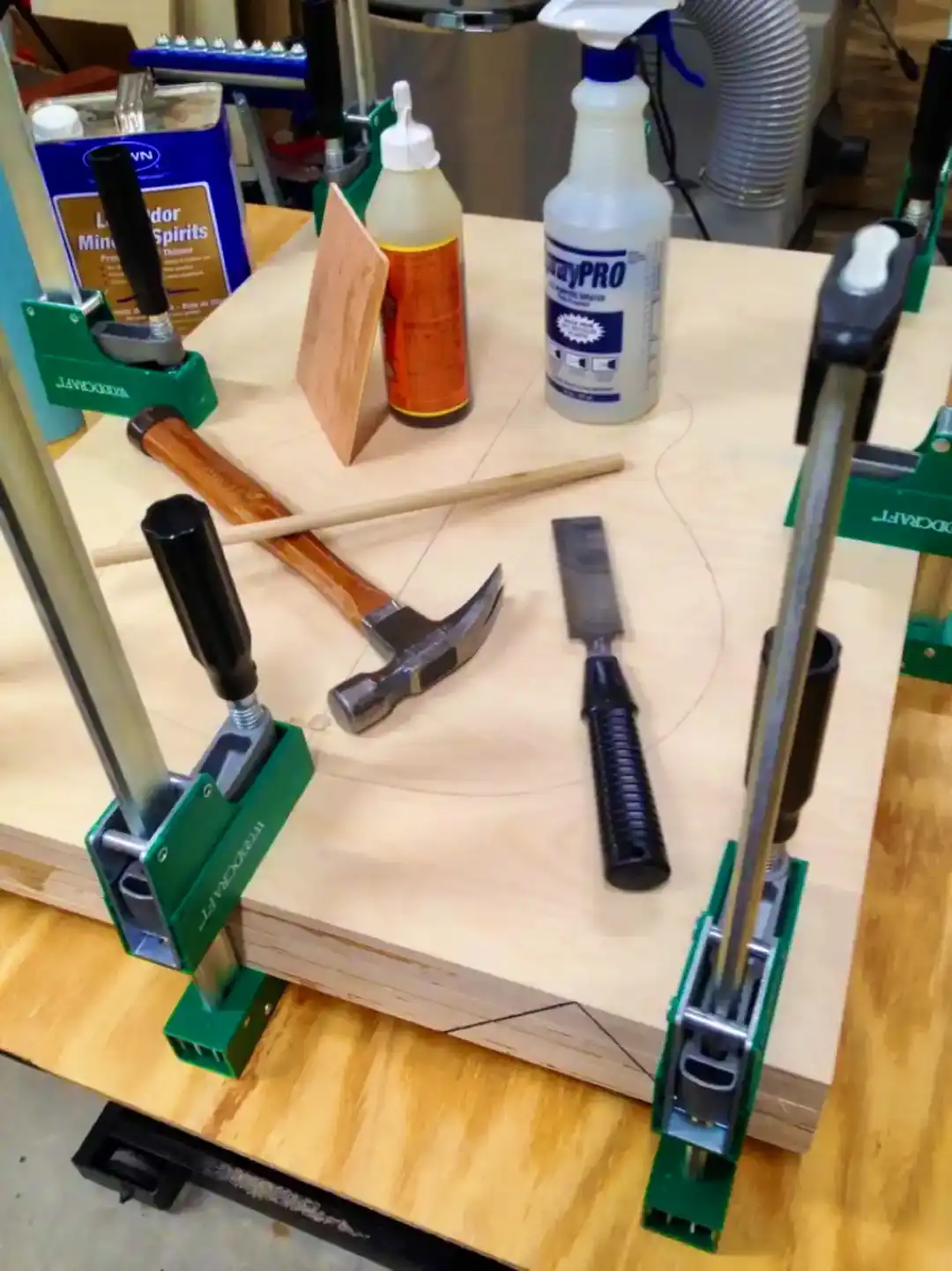 Body Mold Glue and Clamp