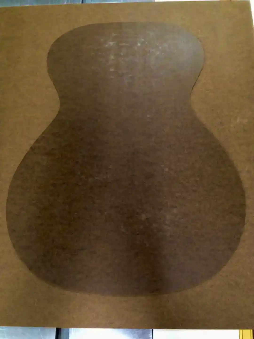 Body Mold Taped Template