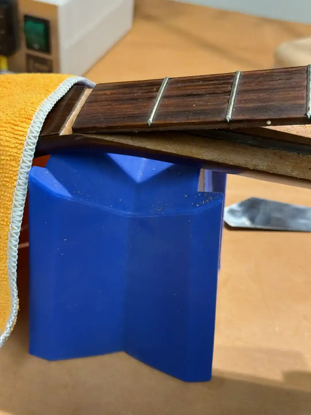 Lifting Off a Martin Fretboard