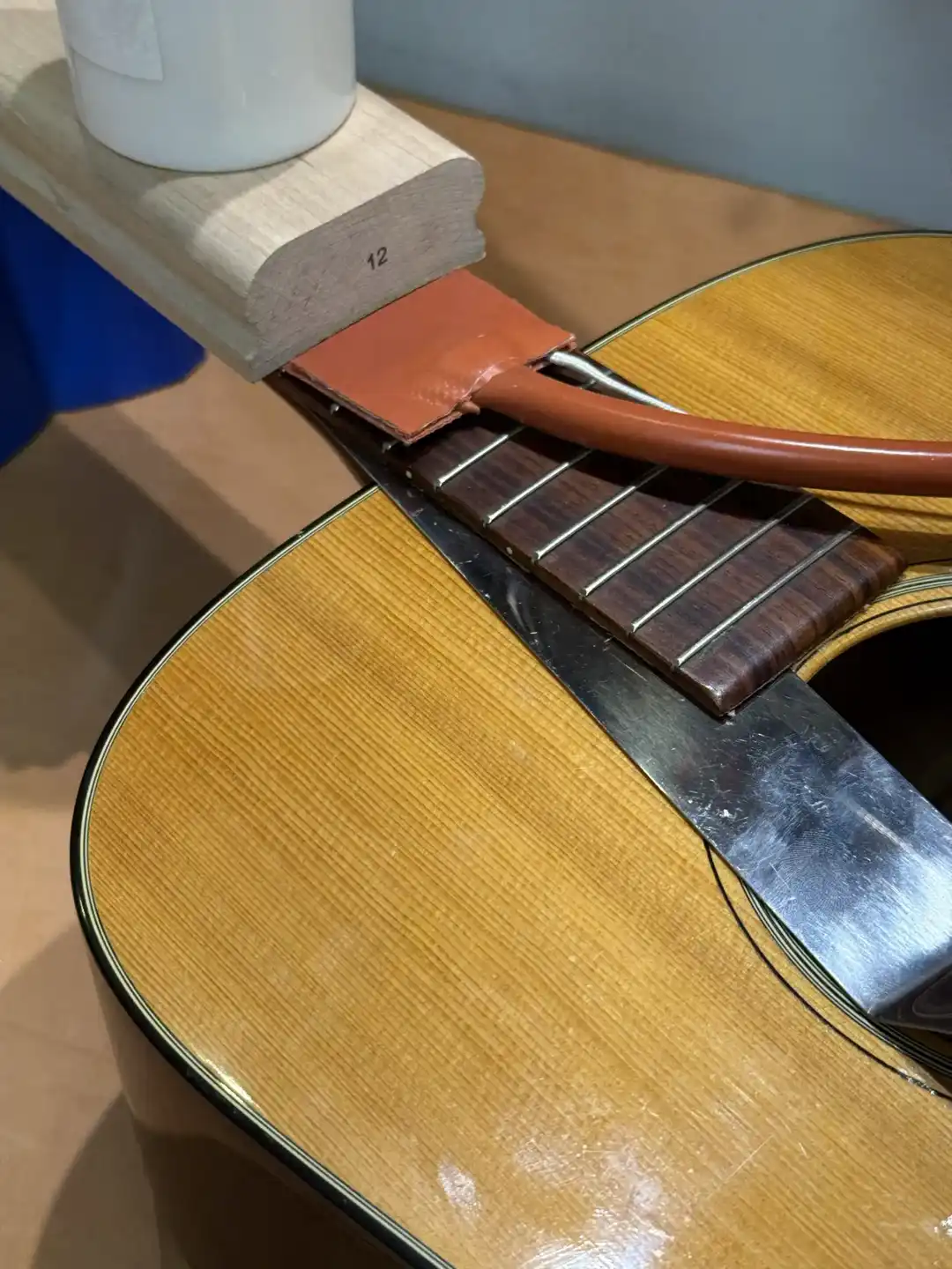 Ungluing a Martin Fretboard Extension
