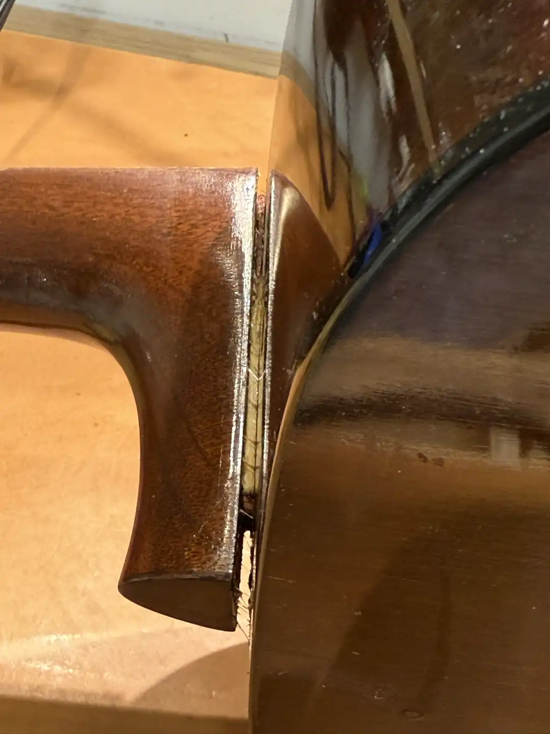 1972 Martin D-18 Neck Removal Glue Release 