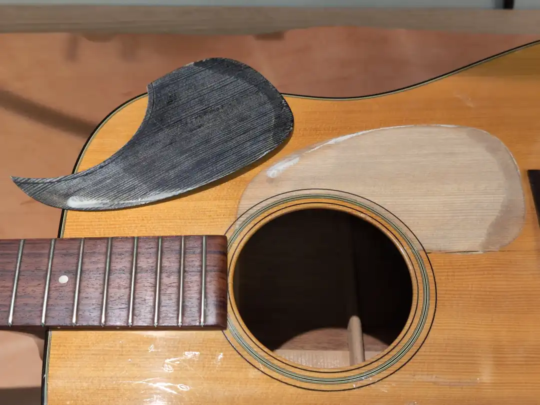 Martin Pickguard Removed