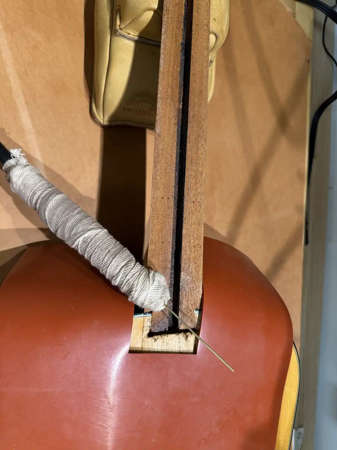 1972 Martin D-18 Neck Removal Steam Wand